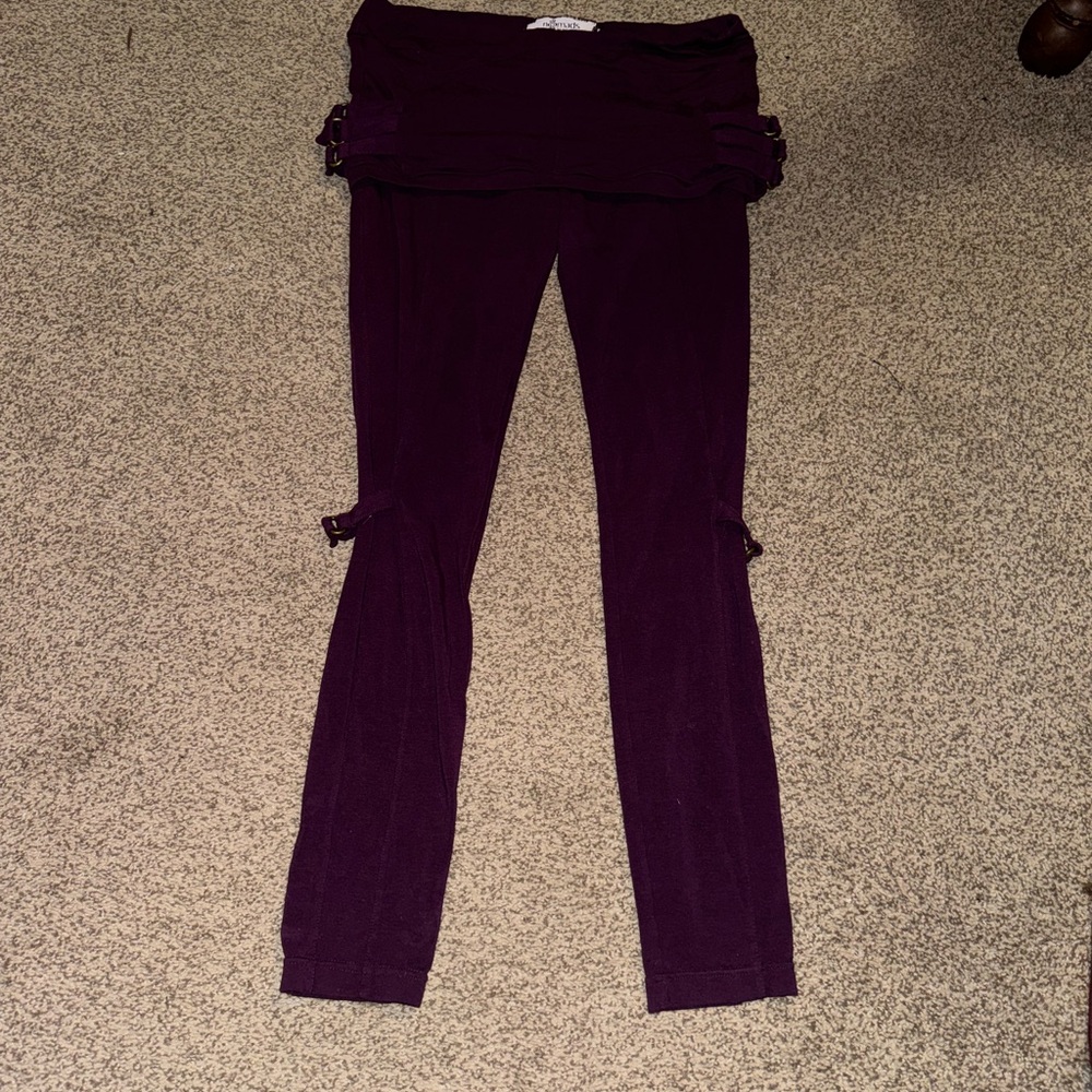 Nomads purple bamboo leggings size extra large